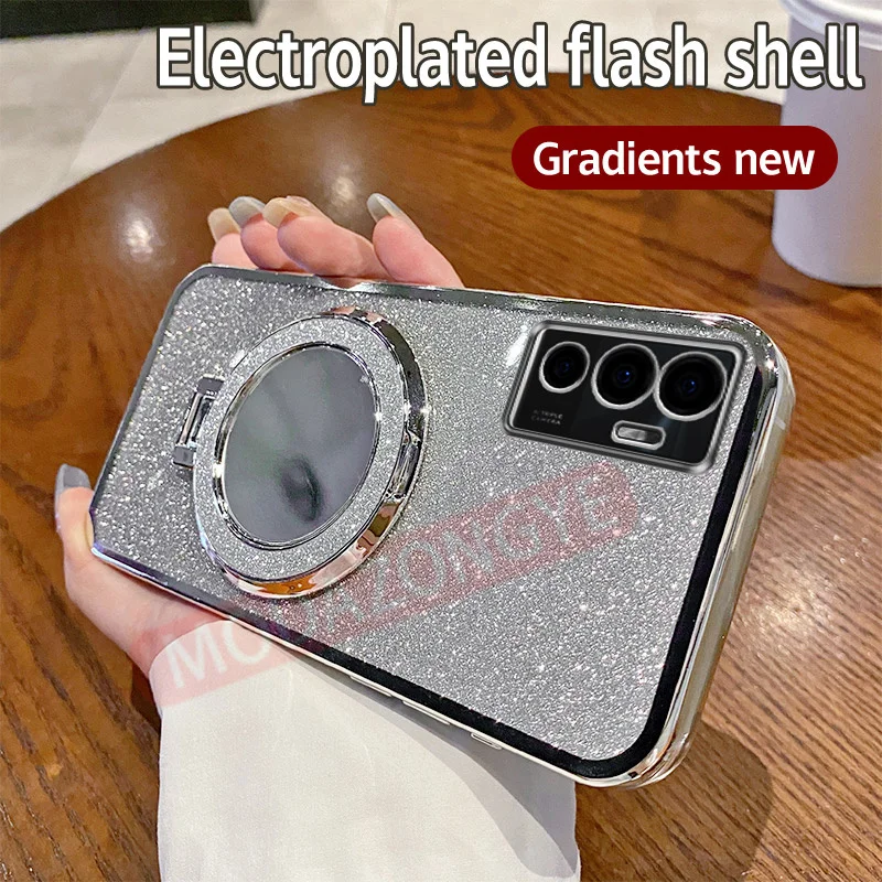 ДЛЯ Vivo V23e Φ мягкий силиконовый гальванический TPU чехол V2116 V2126 для телефона с