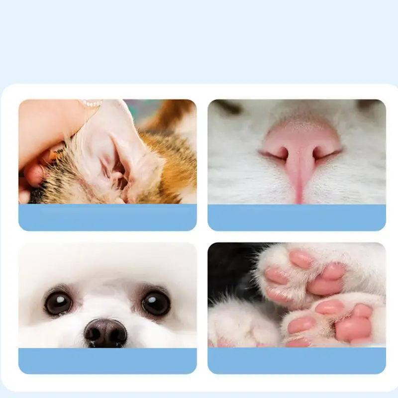 Ватные палочки для чистки ушей домашних животных 40 шт. набор кошек и собак