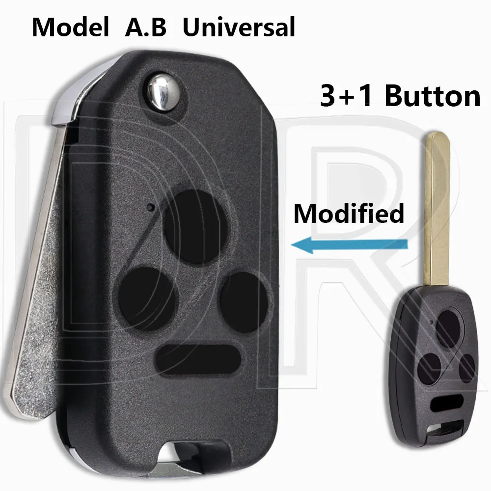 

Отличный модифицированный флип/оригинальный чехол для дистанционного ключа автомобиля для Honda Civic Accord CRV CR-V Fit Odyssey Insight Pilot HRV Jazz