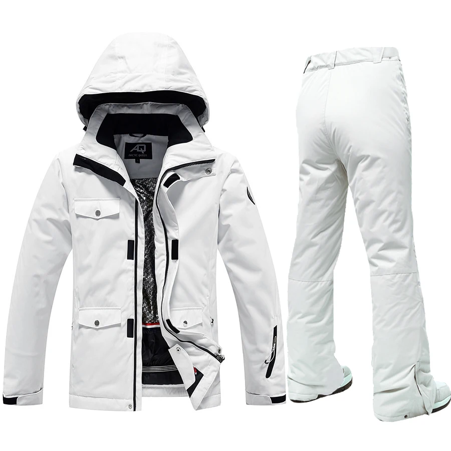 

Лыжный костюм-30 градусов, женские зимние женские куртки и брюки, теплая водонепроницаемая Женская куртка, уличный бренд для сноуборда, лыж, кемпинга