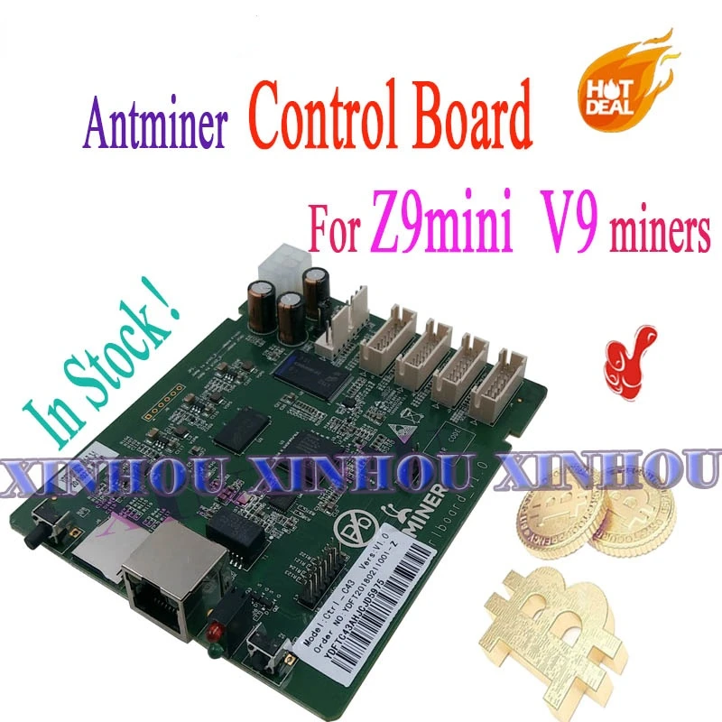 

BTC ZEC mining Bitmain Antminer Z9mini V9 Control Board Motherboard For Replace Bad Board Of antminer V9 Z9 Mini