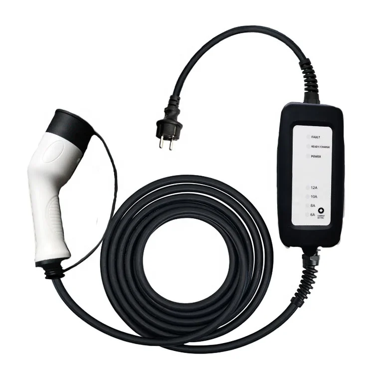 

16A Type 2 Portable EV Charger without LCD Display with 5m TPU Cable