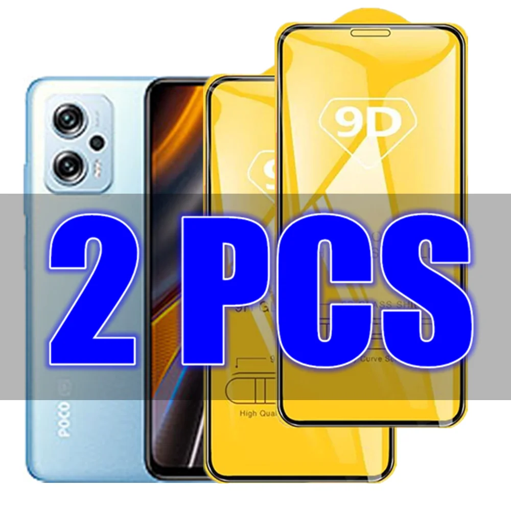 

2pc/lot 9D Tempered Glass For POCO X4 GT POCO F4 GT Screen Protector For POCO X4 GT PokoX4 GT Full Cover Glass Film Little X4GT