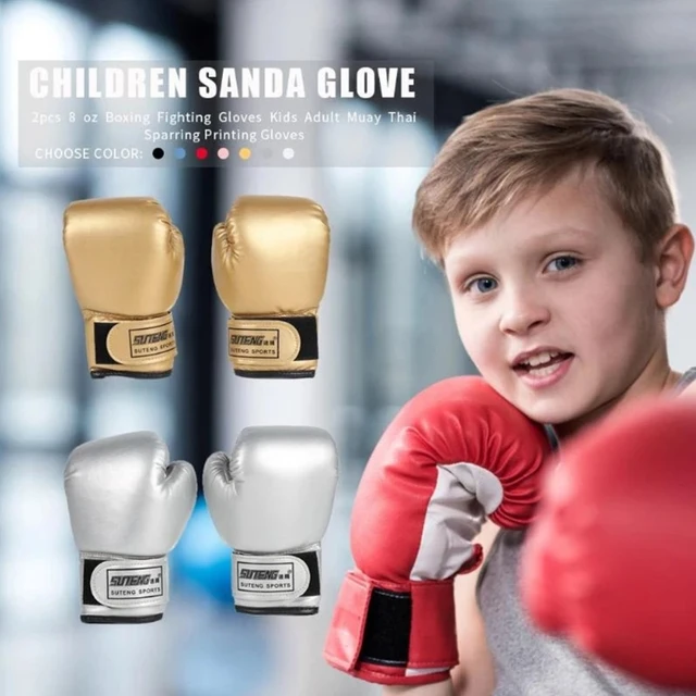 3-10 Years Kids Boxing Gloves for Boys and Girls, Boxing Gloves, Boxing Training Gloves, Kids Sparring Punching Gloves 3
