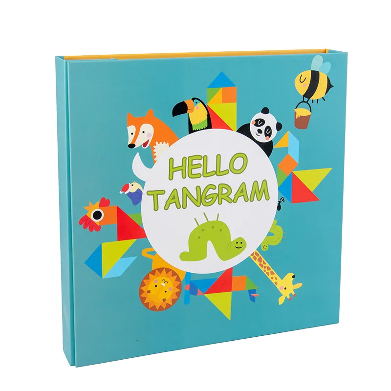 New Children's Intelligent Magnetic Book 3D Puzzles Jigsaw Brain Training Game Educational Toys Gifts for Kids |