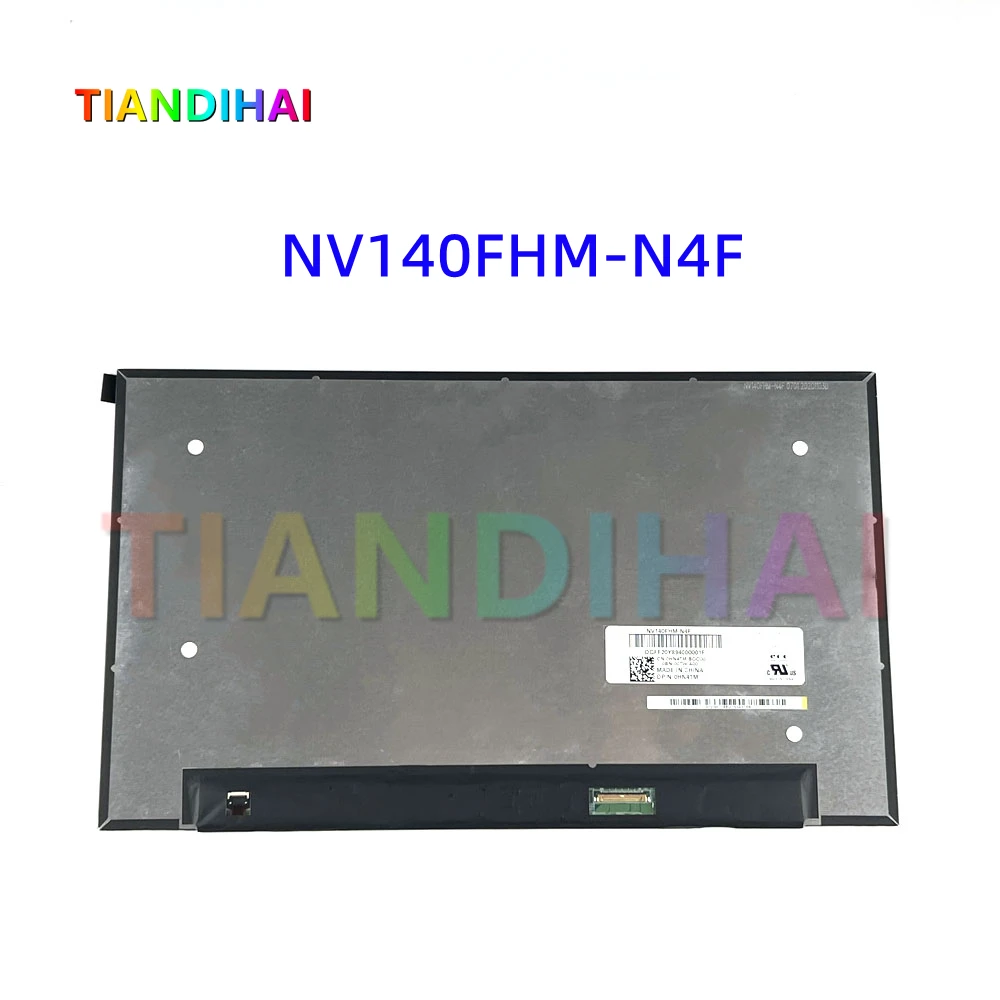 

3,5-дюймовый OEM для Dell Latitude 14,0 NV140FHM-N4F FHD 5400*1920 1080 NTSC EDP 30-контактный глянцевый экран для ноутбука без отверстий для винтов