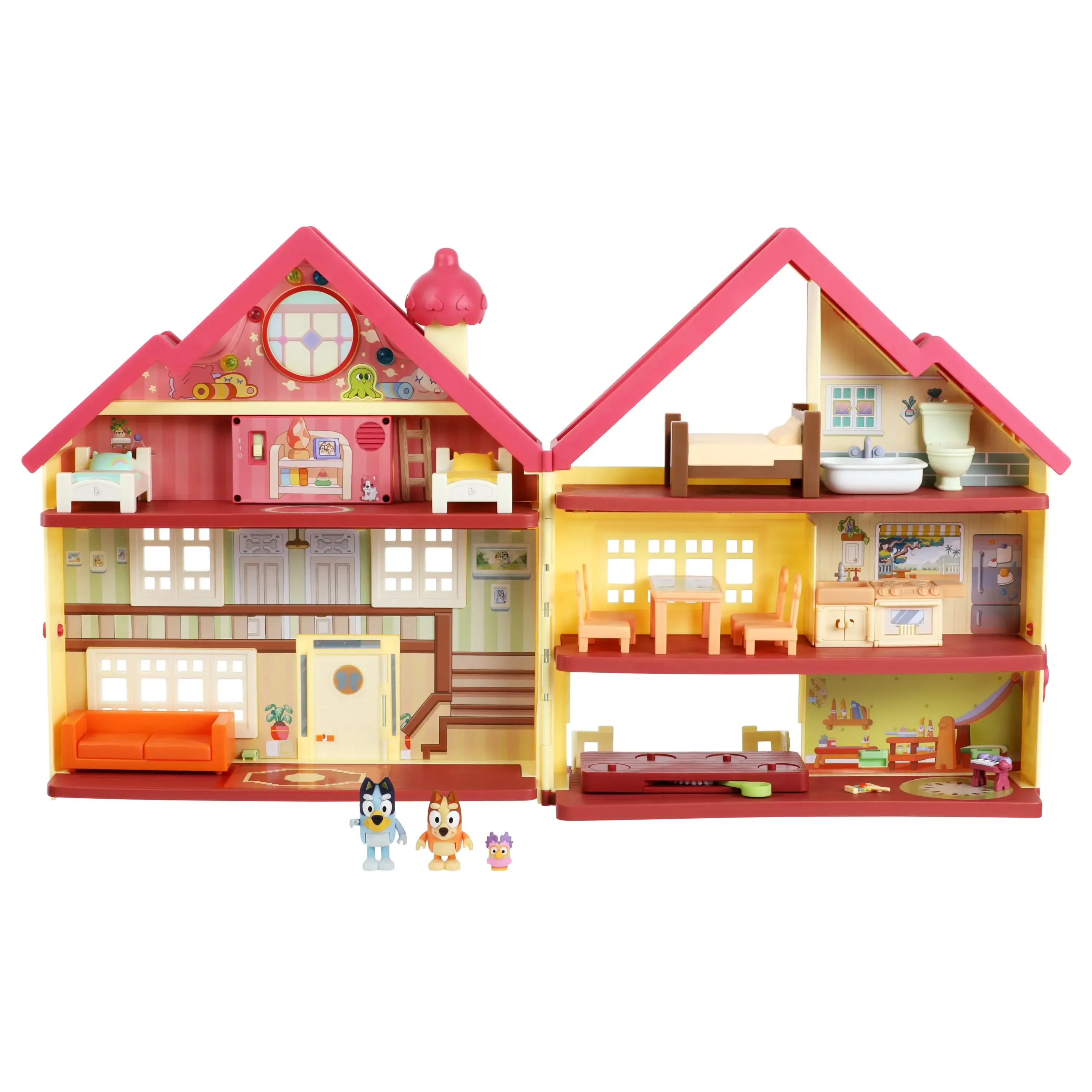 

Ultimate Lights & Sounds Playhouse with Figures and Accessories, Preschool, Ages 3+