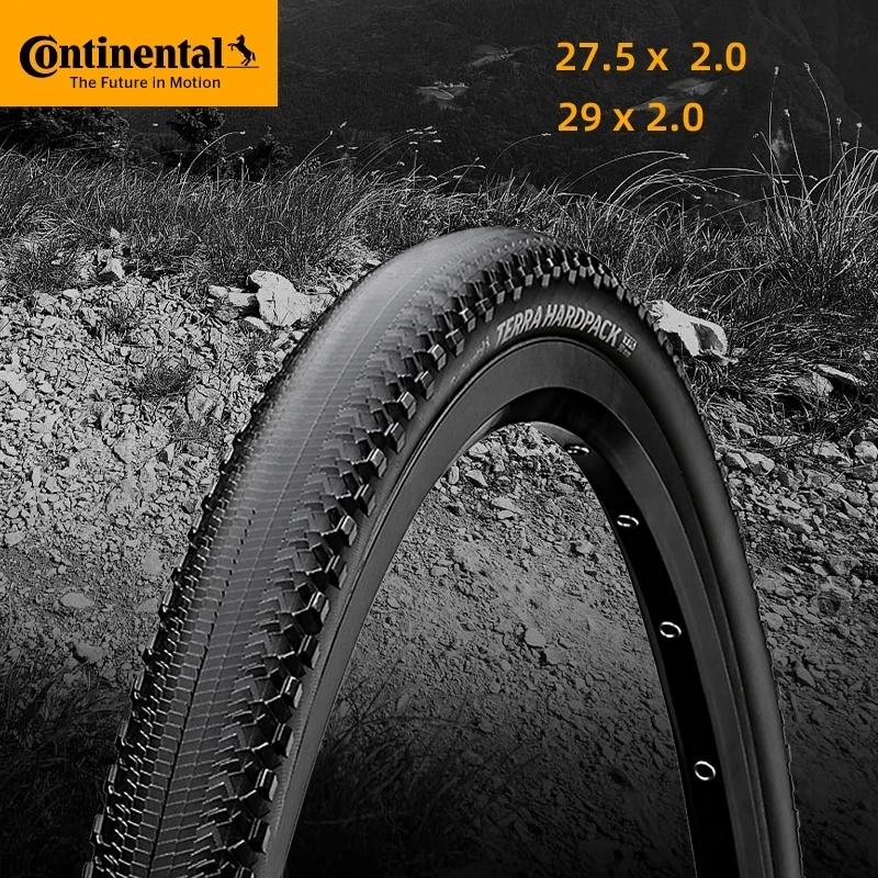 Continental Terra Hardpack ProTection Hard-Packed Gravel Wire Tire 27.5/29 x 2.0 Mountain Road Off-Road Tyre Non-Folding