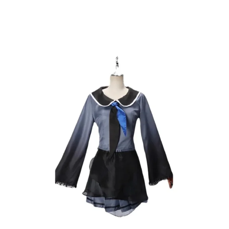 Asahina Mafuyu Косплей Костюм Парик Аниме Проект Sekai Красочный Сценический Хэллоуин