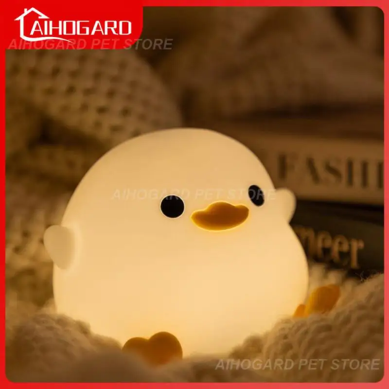 

1-8 шт., силиконовые ночные лампы в виде утки
