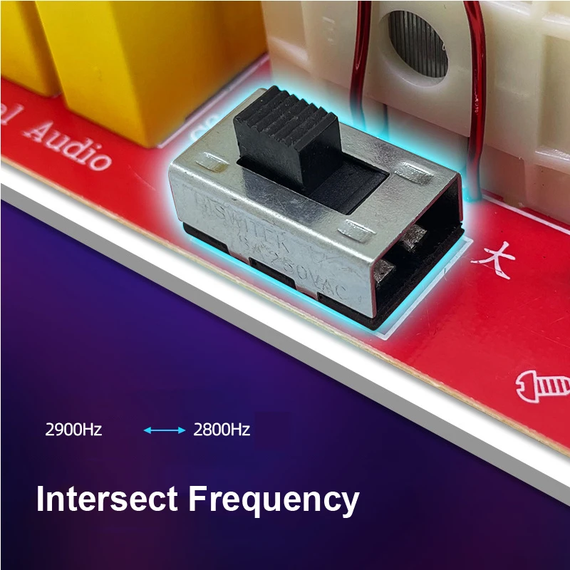 2 шт. 2-полосные фильтры для динамика 300 Вт 2900 Гц |