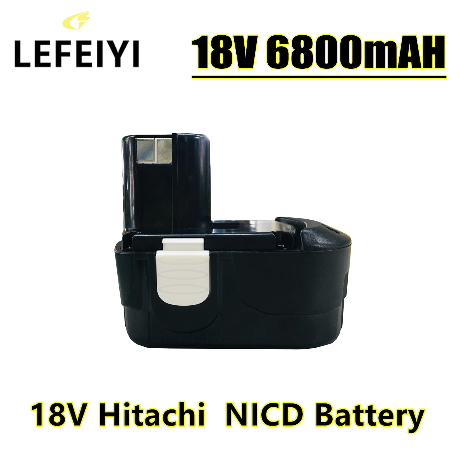 

For Hitachi Power Tool Replacement Battery 6.8Ah 18V NI-CD Drill EB1820 EB1812 EB1814 BCC1815 EB1830H EB1833X EB18B