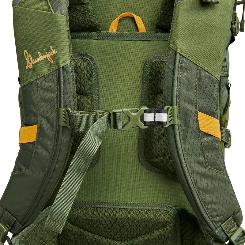 Slumberjack Dallas Divide 65 Liter Green Backpacking Backpack