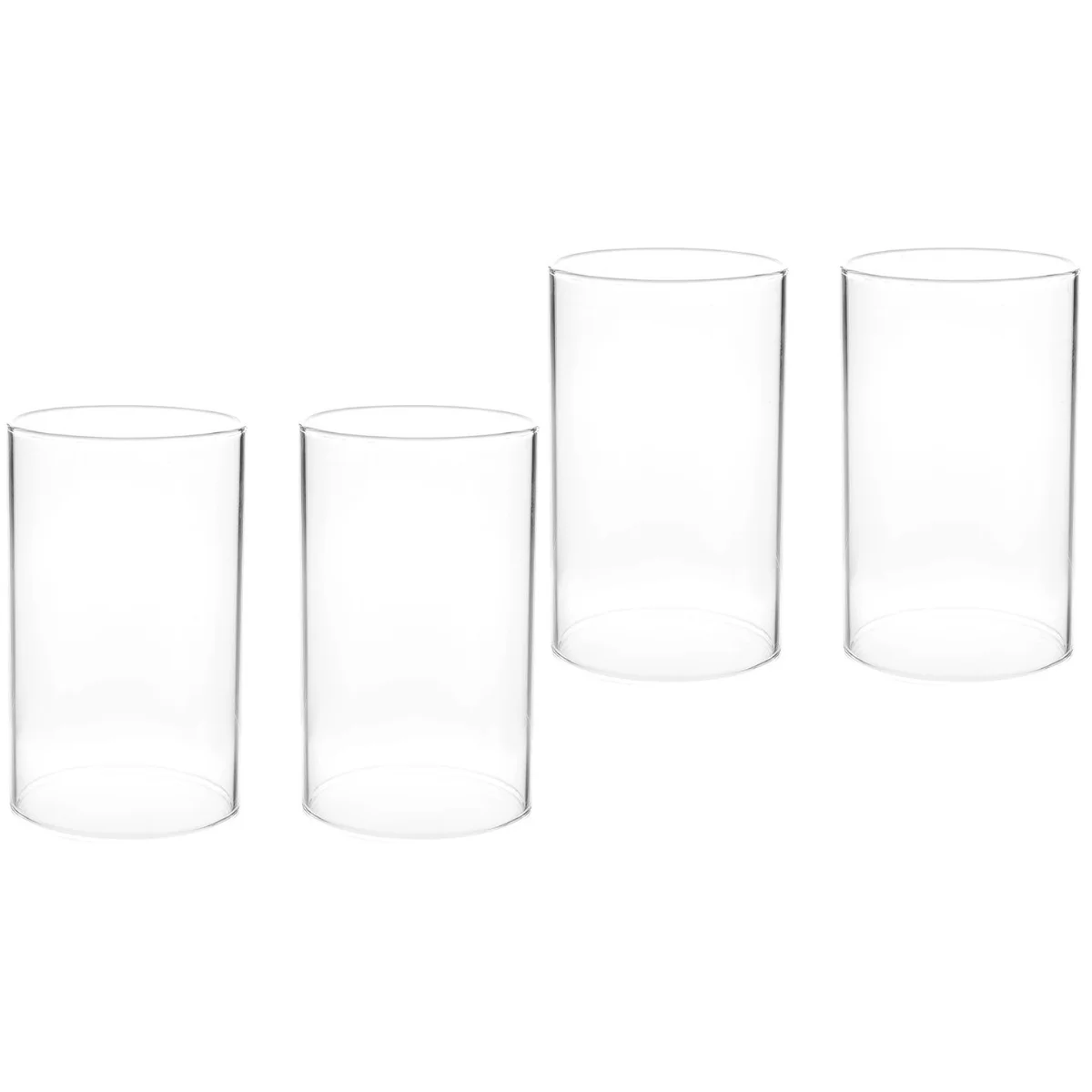 

Крышка подсвечника, цилиндрическая трубка, прозрачный подсвечник, фонарь для столба без дна, ремесло, крышки, чашки, контейнеры