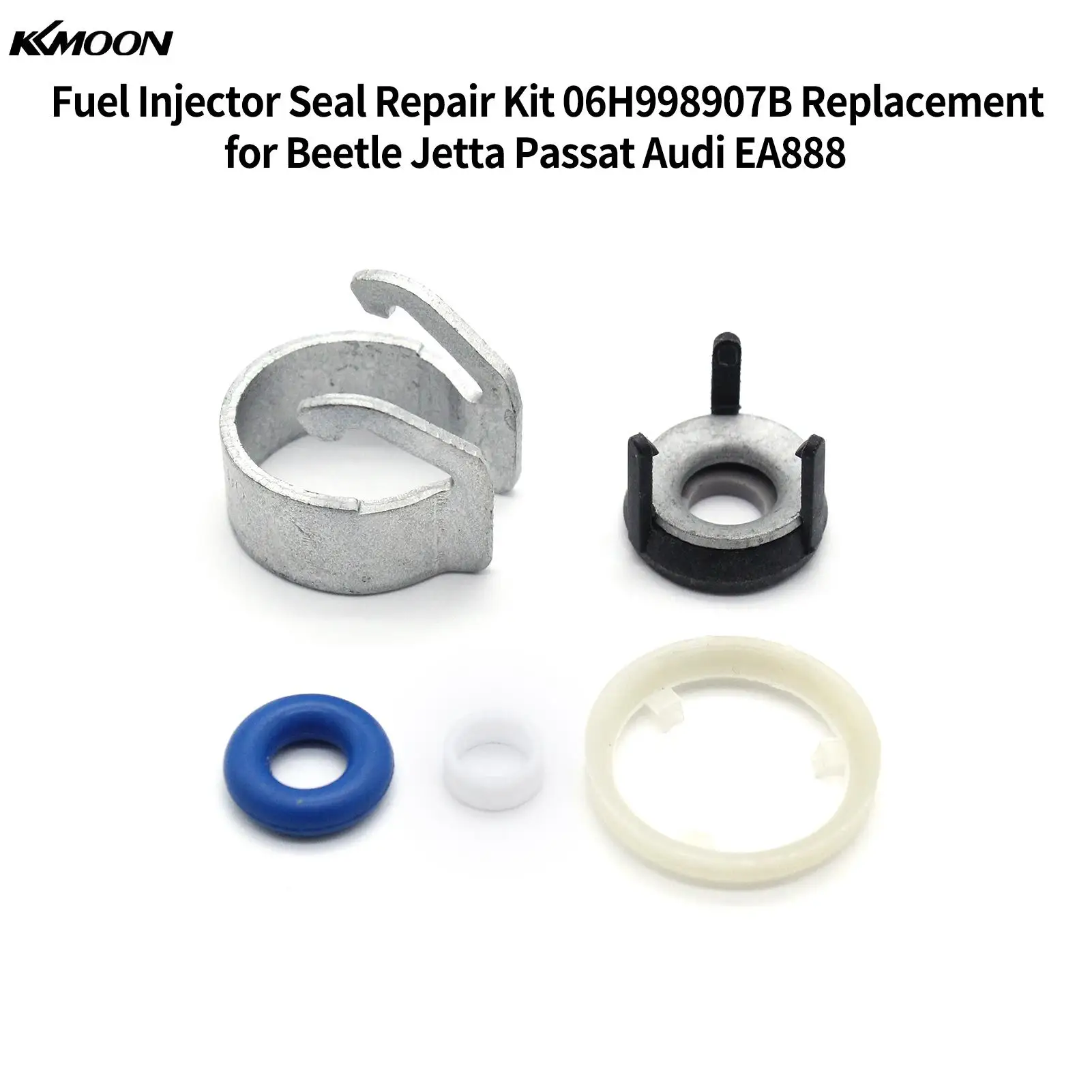 

Car Fuel Injector Seal Repair Kit 06H998907B Car Accessories Replacement for Beetle Jetta Passat Aud EA888