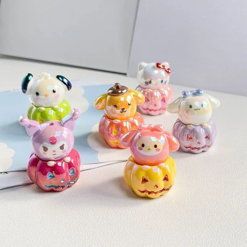 Популярное аниме Sanrio labubu модель из бисера с вертикальным отверстием УФ-покрытие