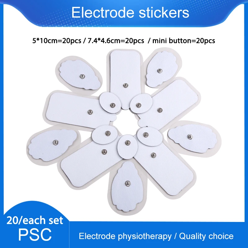 

Электродные прокладки для физиотерапевтического аппарата для акупунктуры, стимулятор нервных мышц Ems, токопроводящий гелевый стикер для похудения