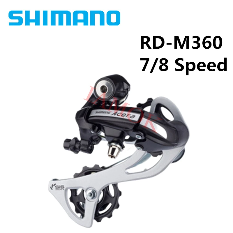 Задний переключатель SHIMANO ACERA Iamok RD-M360 для горного велосипеда 7/8 скоростей детали -