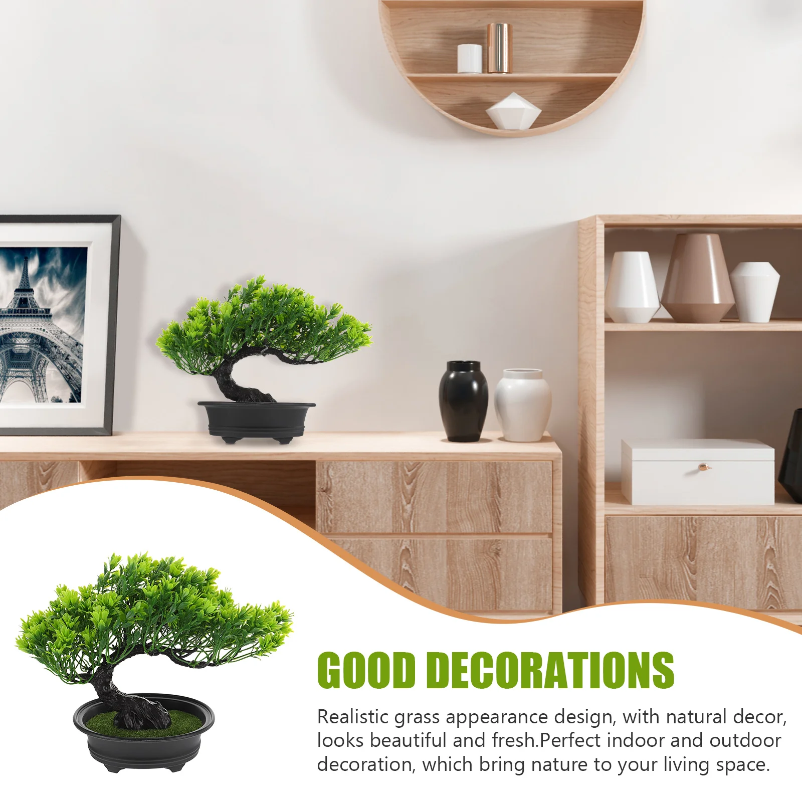 Искусственные растения уличная имитация добро пожаловать сосна настольное