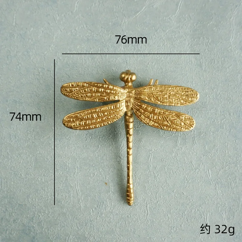 Латунные ручки для мебели 