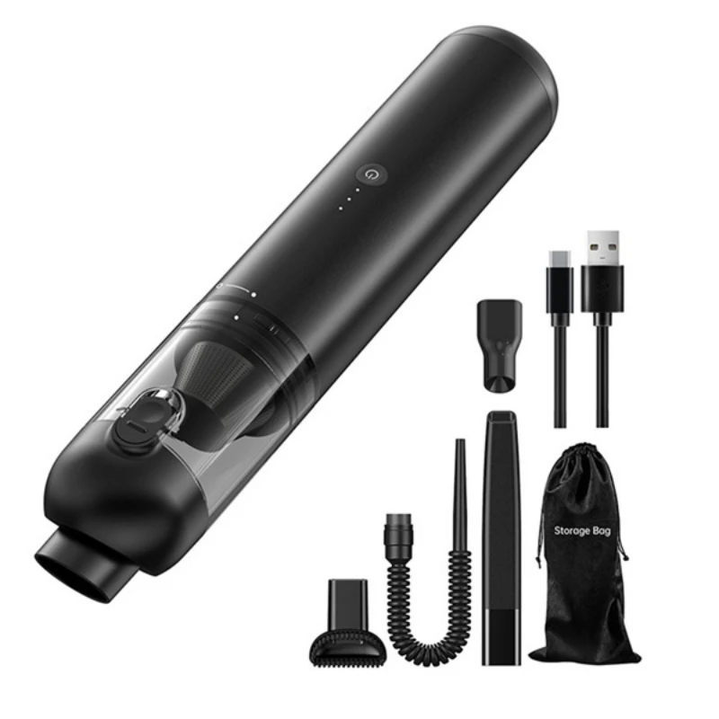 

16000Pa Car Vacuum Cleaner Air Pump Wireless Vacuum Cleaner for Household Auto Cleaning Mini Portable Vacuum Cleaner-B