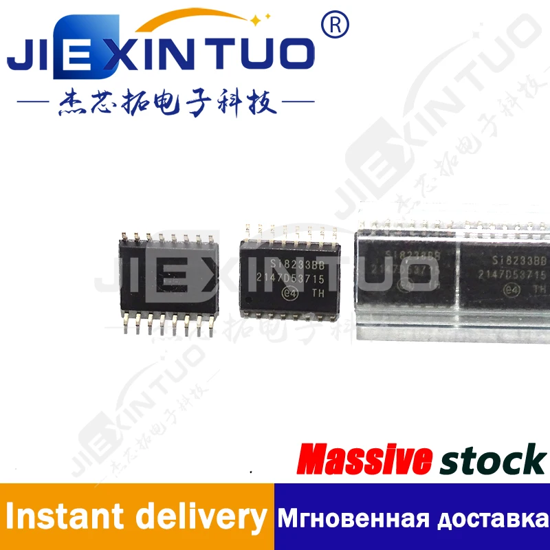

SI8233BB-D-IS DGTL ISO 2.5KV GATE DRVR 16SOIC 4A Gate Driver Capacitive Coupling 2500Vrms 2 Channel 16-SOIC