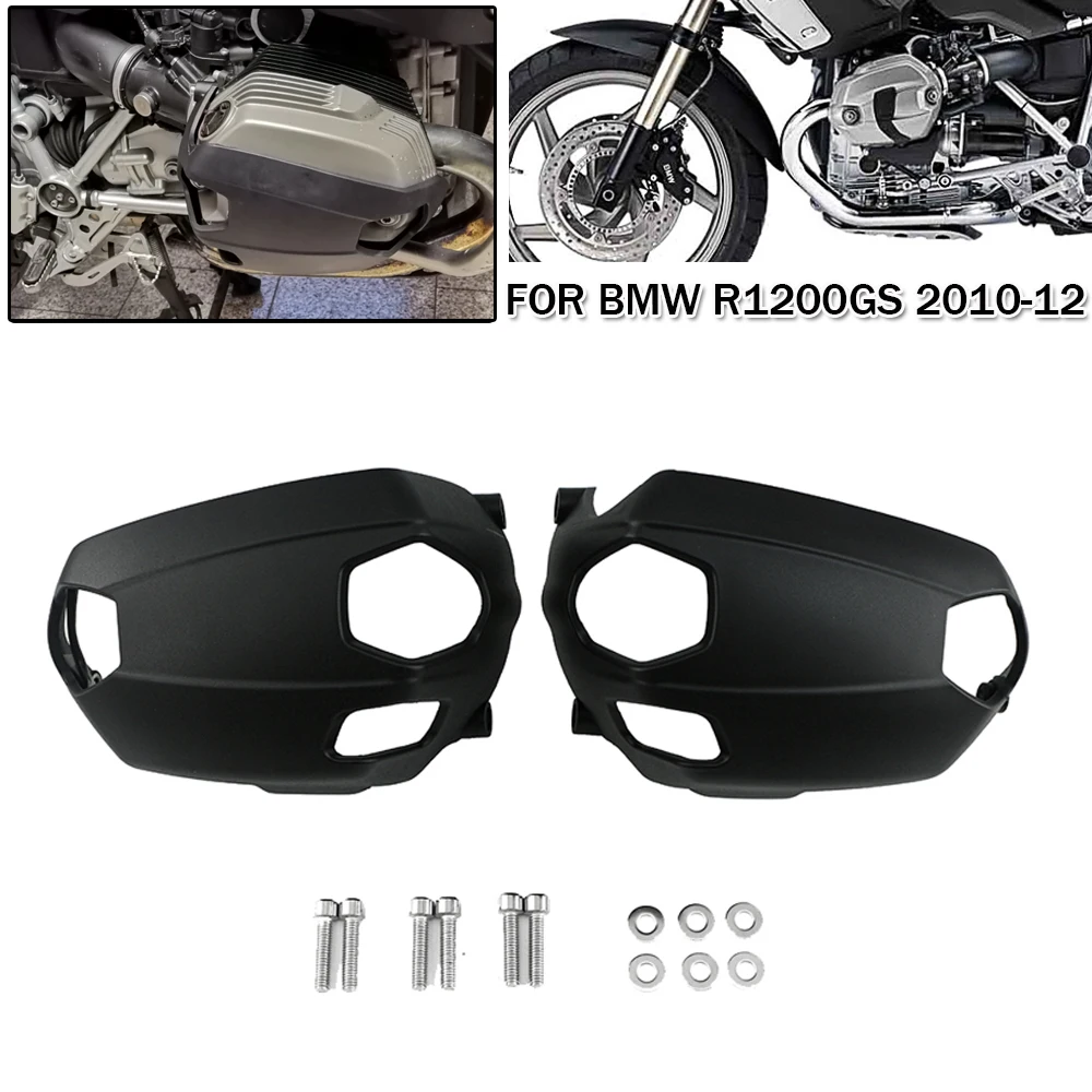 Motorcycle Cylinder Head Guards Protection Engine Falling Valve Protector Cover For BMW R1200GS 2010 2011 2012 R 1200 GS R1200