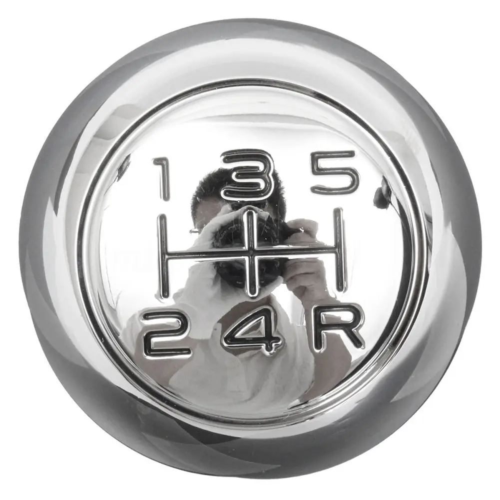 5-скоростная Хромированная ручка переключения передач для Peugeot 106 206 207 306 307 407 408 508