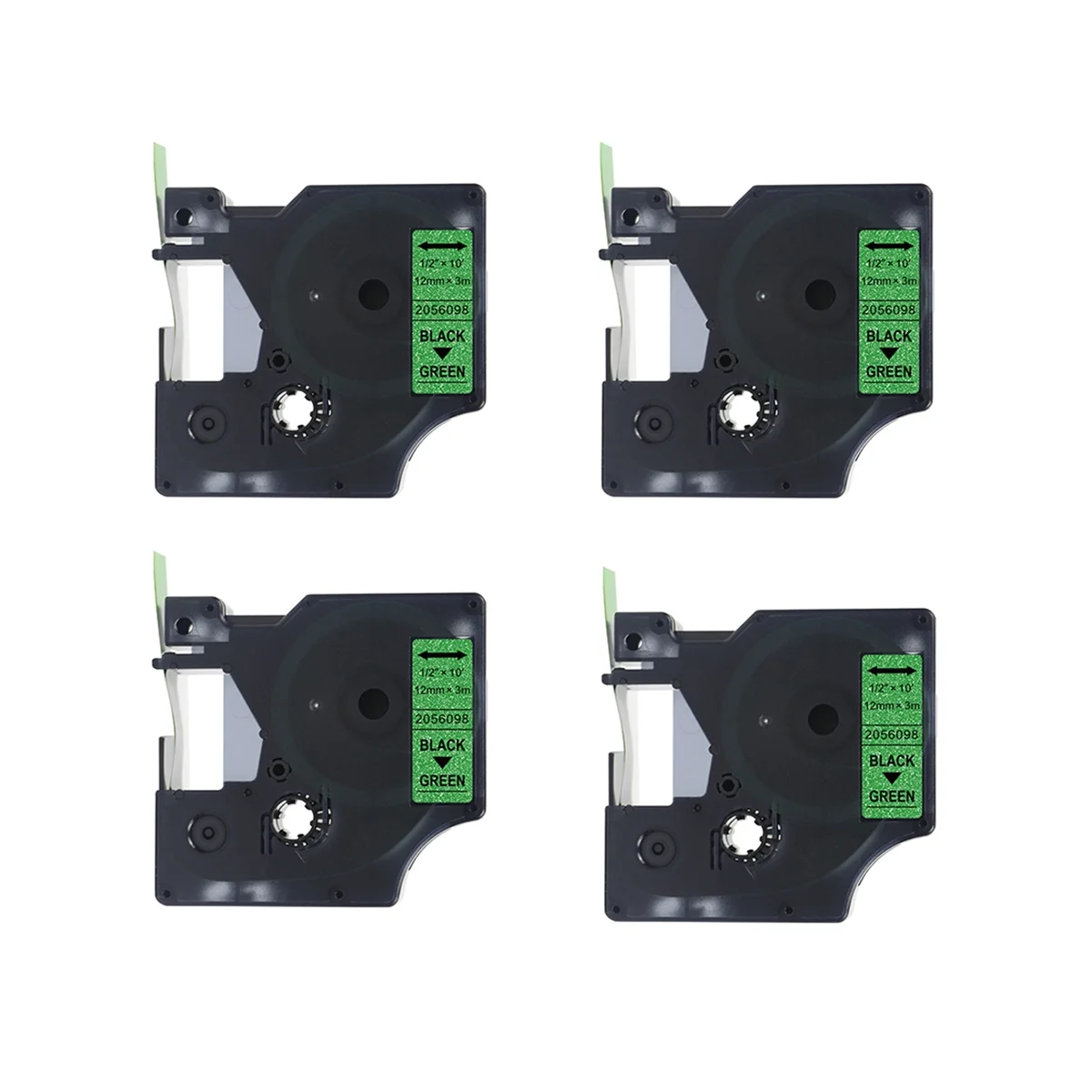 

4 шт., лента для этикеток принтера LetraTag -PNP -150 -160