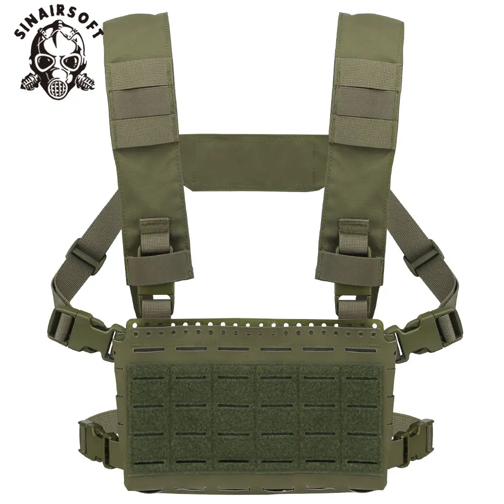 MOLLE MK5 Chest Rig SS MKV Micro Fight Chassis Плакат Hook&ampLoop Подсумок для страйкбольного журнала