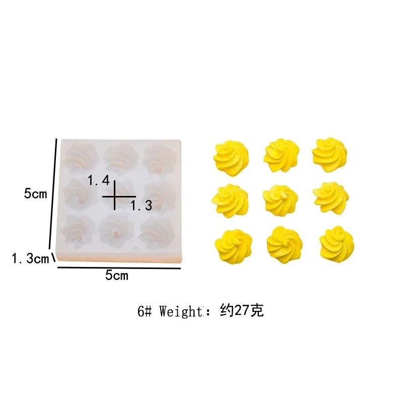 

Силиконовые формочки для шоколада 3D мини пончики