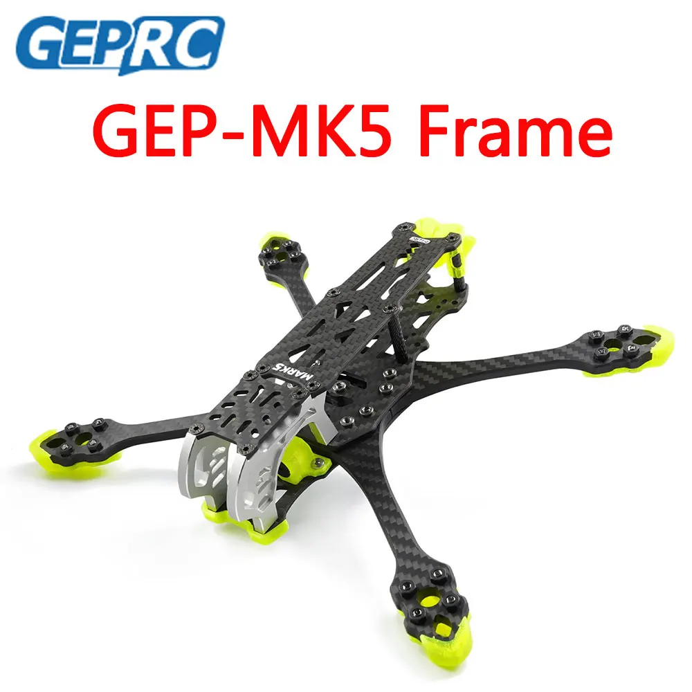 

GEPRC фоторамка подходит для дрона серии Mark5 из углеродного волокна для DIY RC FPV квадрокоптера Freesryle аксессуары Запчасти для дрона
