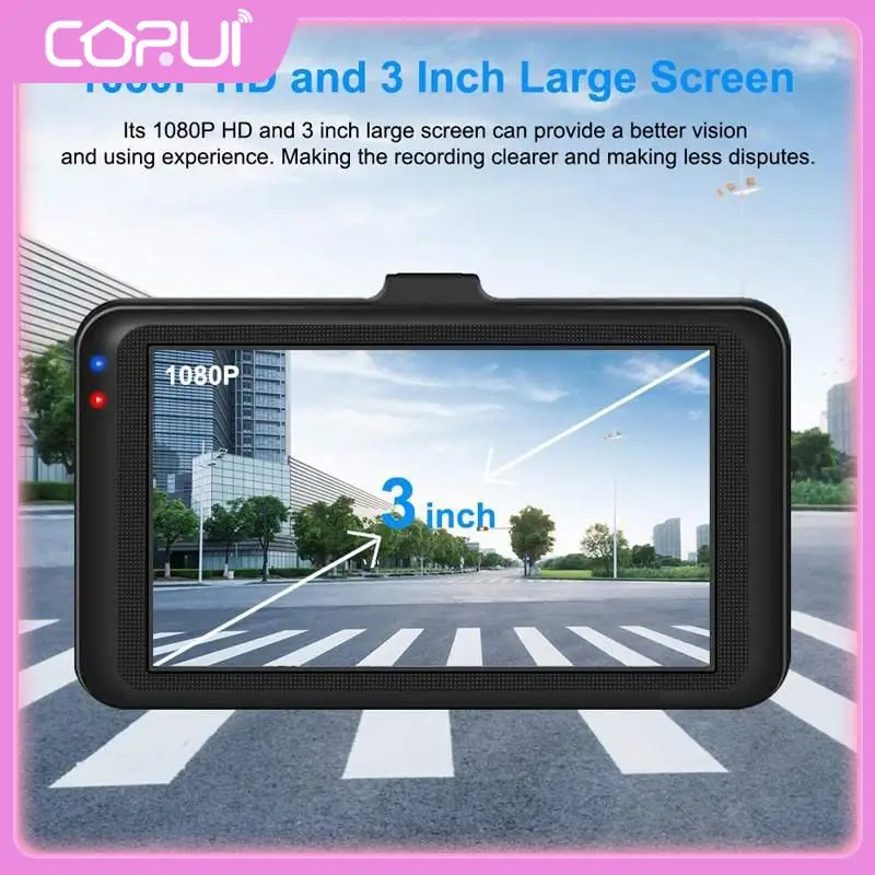 

3 Inch Large Screen Dash Cam Portable Dashcam Universal Car Dvr Car Accessories Full Hd 1080p Dash Camera Video Recorder