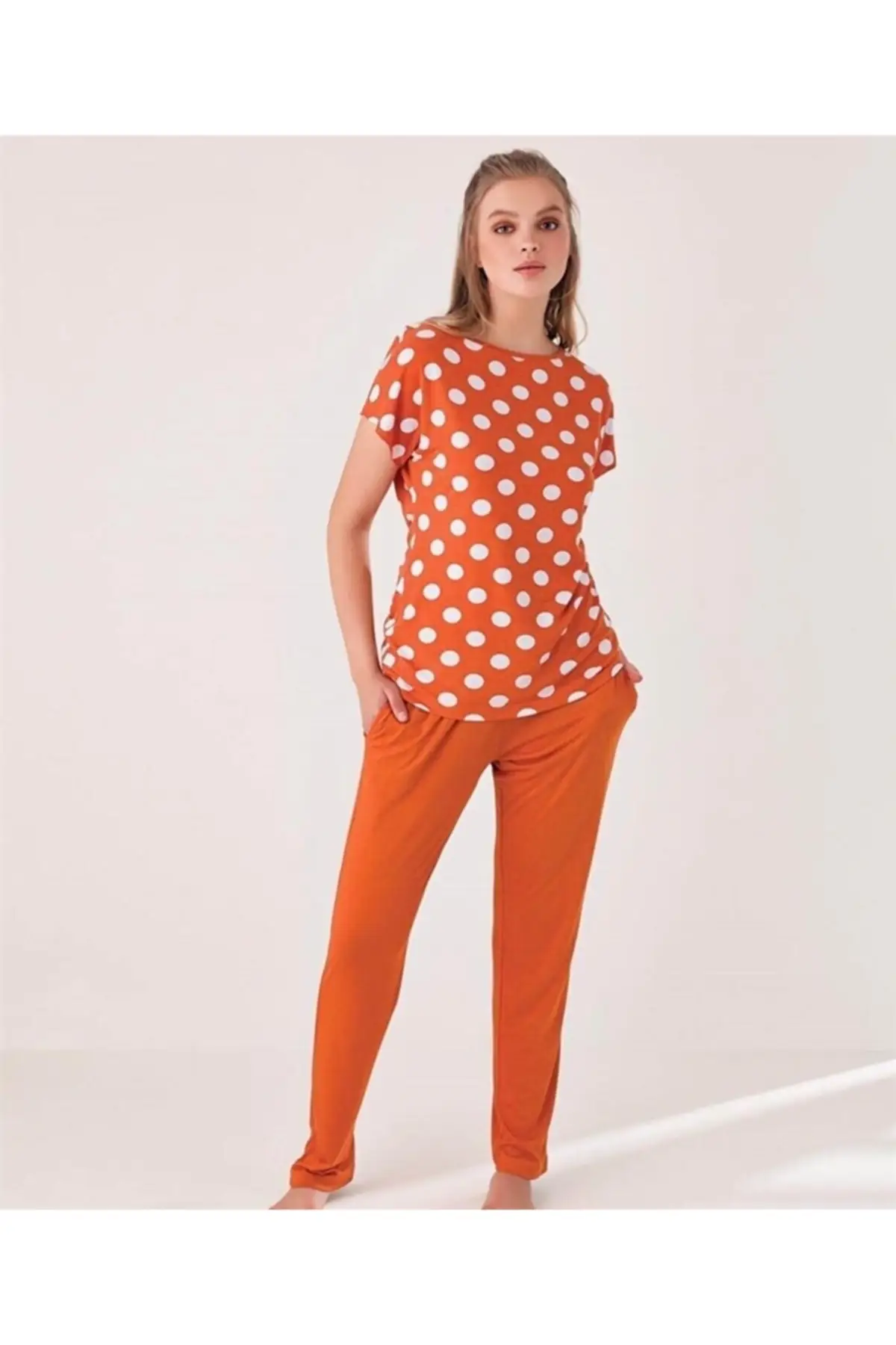 

Women's Pajamas Blu Dream 4031 Short Sleeve Sleep Lounge Pajamas Night Suit Casual Home Clothing