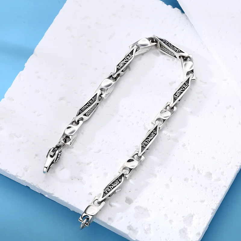 Рисунок 3 - Прочный мощный браслет из серебра S925 пробы