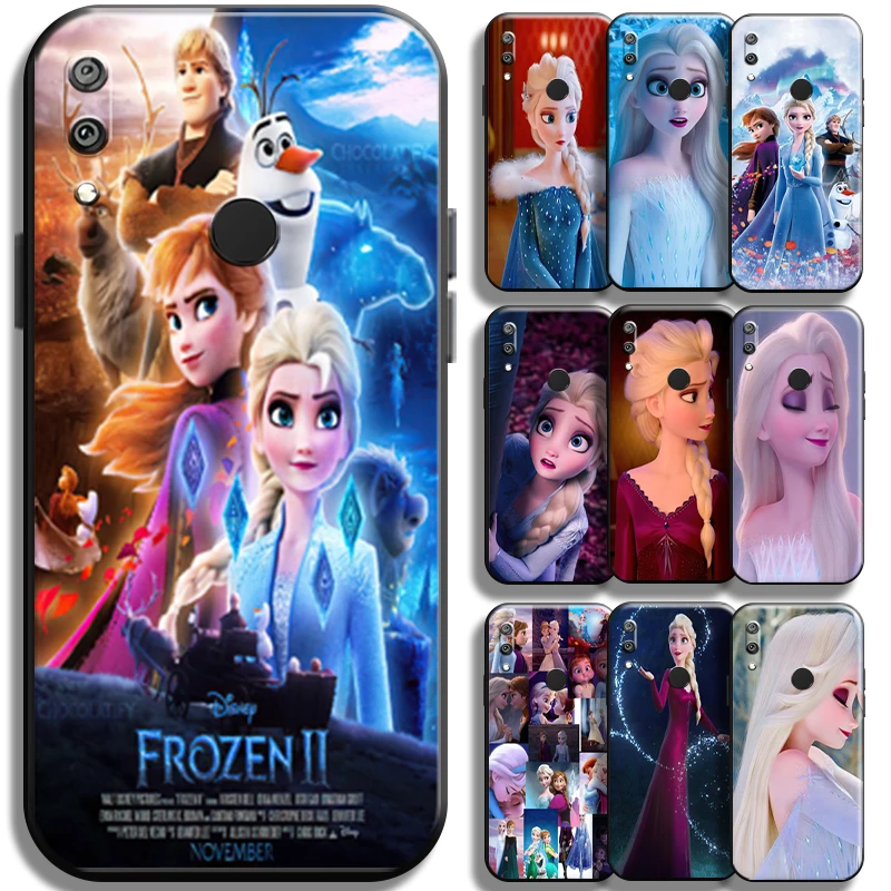 

Disney Cute Frozen Elsa Anna For Huawei Y7 Y6 2019 Y6P Y7P 2020 Y7S Phone Case Carcasa Back Full Protection Funda Cover Shell