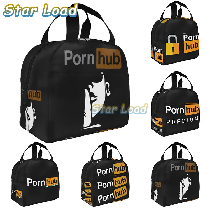 

Пользовательские логотипы Pornhub Изолированные сумки для обеда для работы школы теплый изолированный Ланч-бокс термо-охладитель Bento коробка ...