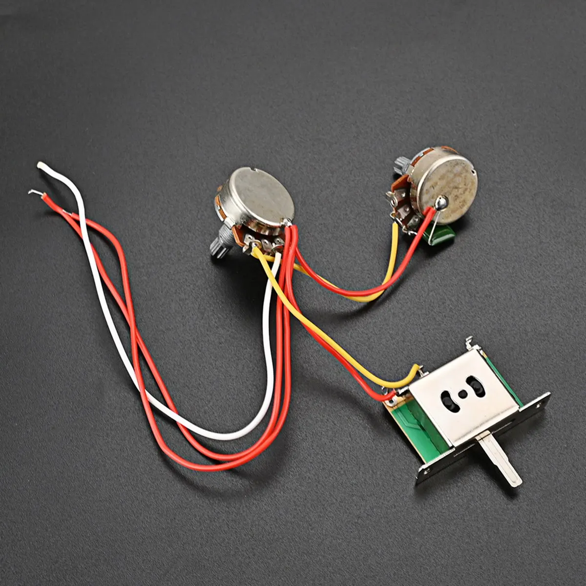 Жгут проводов для гитары с переключателем цветов громкости 1T1V A500K B500K