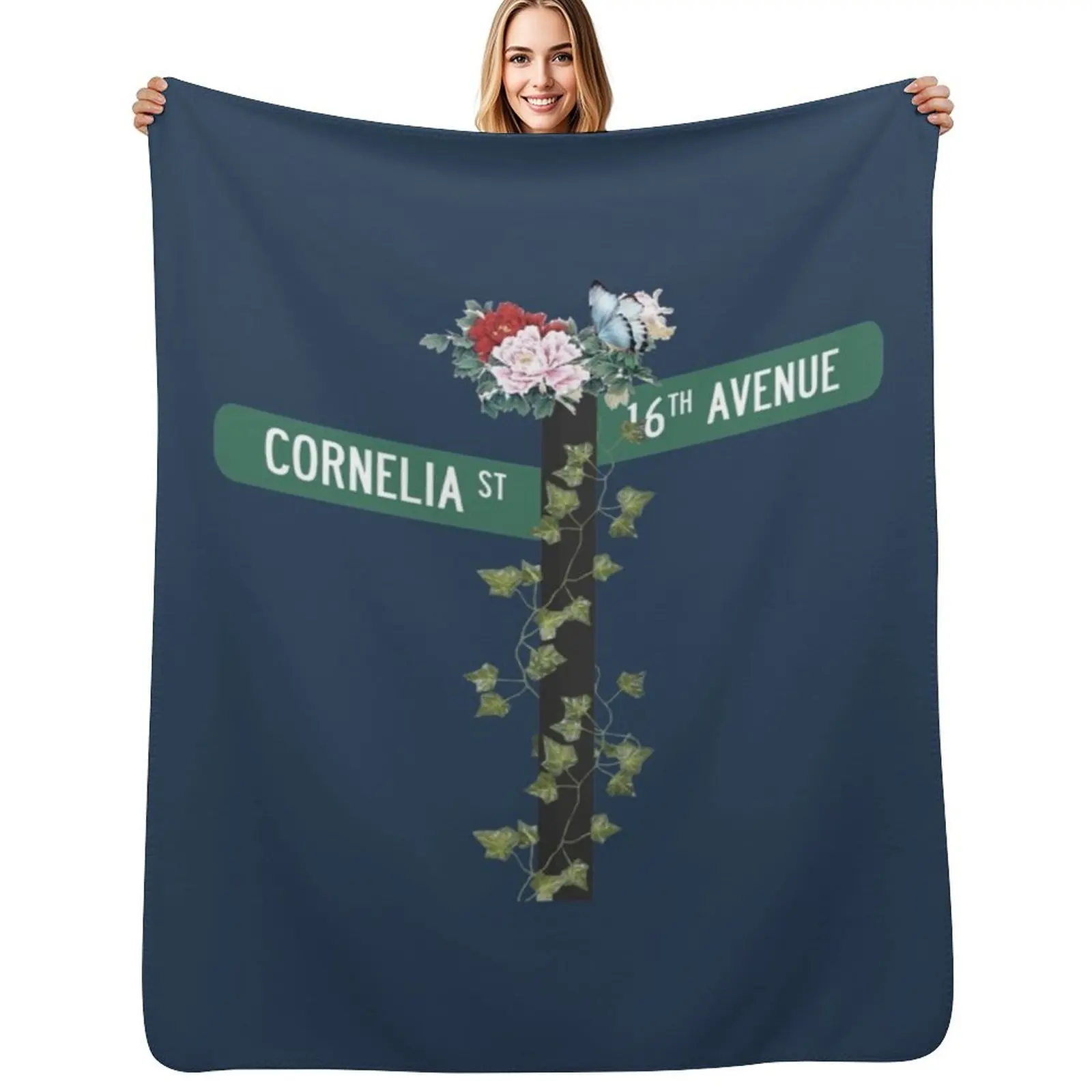Фото Мягкое одеяло Cornelia Street для спальни, для ночного сна №1