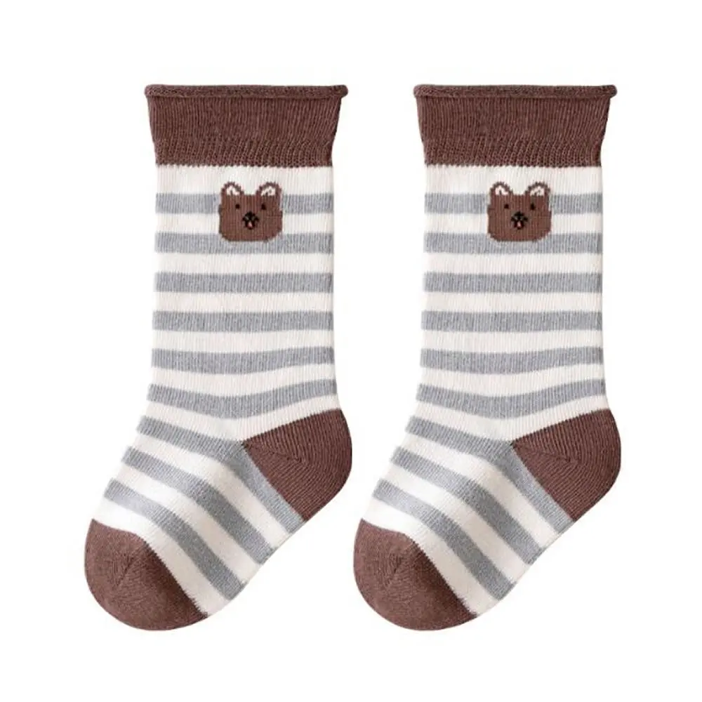 Детские носки новые хлопковые корейские мультяшные для новорожденных детские