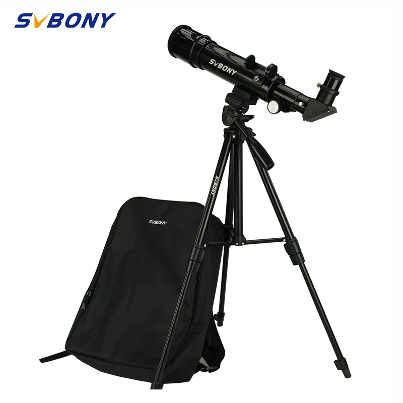 

SVBONY SV510 Travel Solar Scope 60 мм рефрактор f / 6.6 с рюкзаком для наблюдения за Солнцем