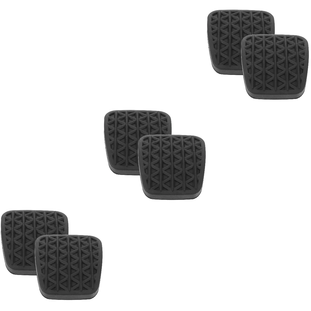 

3 Pairs Car Pedal Pads Clutch Brake Pad Covers Accelerator Foot Pedals Car Supplies