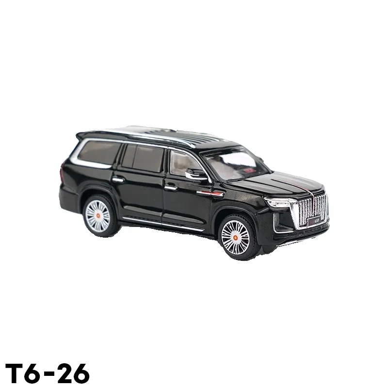 Xcartoys 1:64 Hong-qi LS7 T6-26 черная модель автомобиля из сплава
