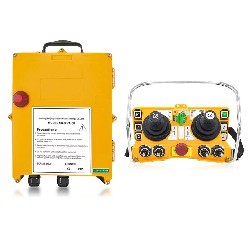 

New Wireless Industrial Remote Controller Electric Hoist Remote Control 1 Transmitter + 1 Receiver F24-60