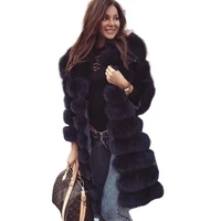 real fur 2022 real fox fur coat women natural real fur jackets vest winter outerwear women clothes