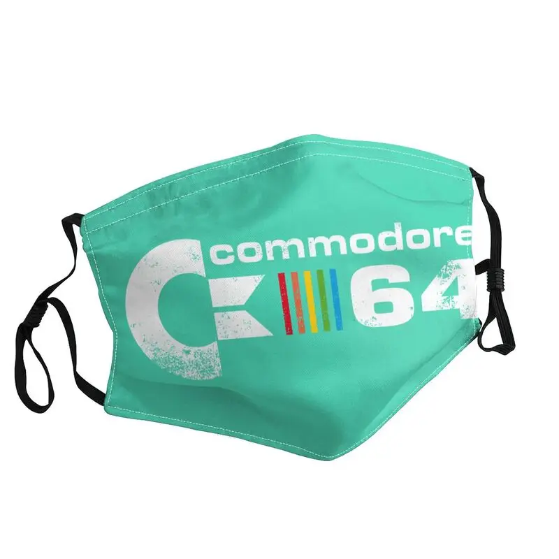 

Commodore 64 Mask Anti Haze Dustproof Adjustable Face Mask Protection Cover Adult Respirator Mouth Muffle