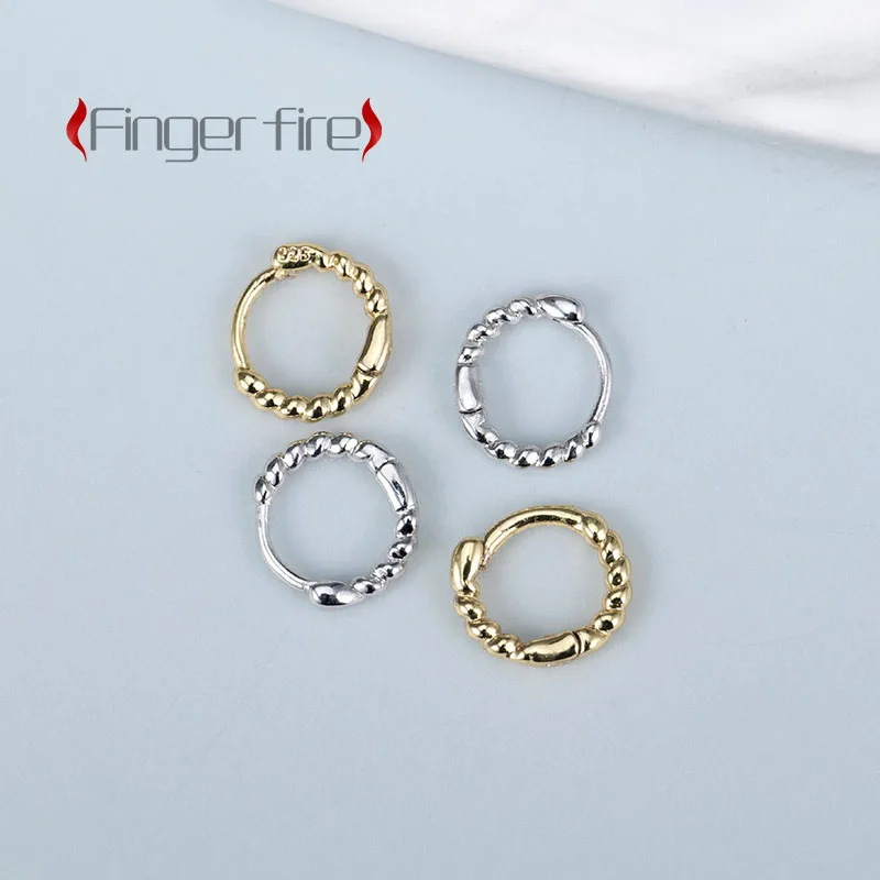 

Fashion Simple Glossy Earrings Exquisite Personality Versatile Jewelry
