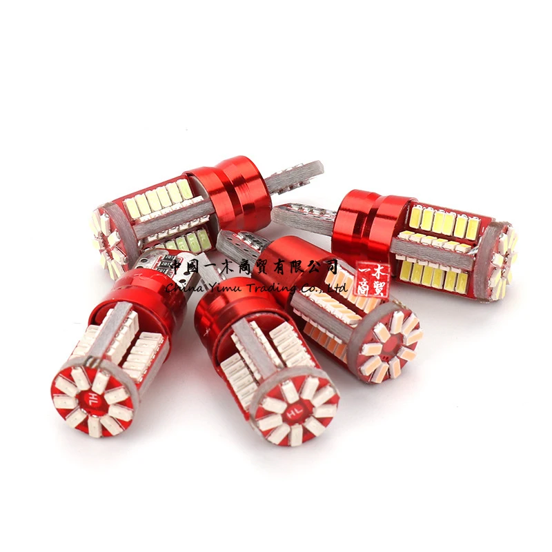 

Светодиодная лампа W5W T10 с индикатором ширины, 12 В