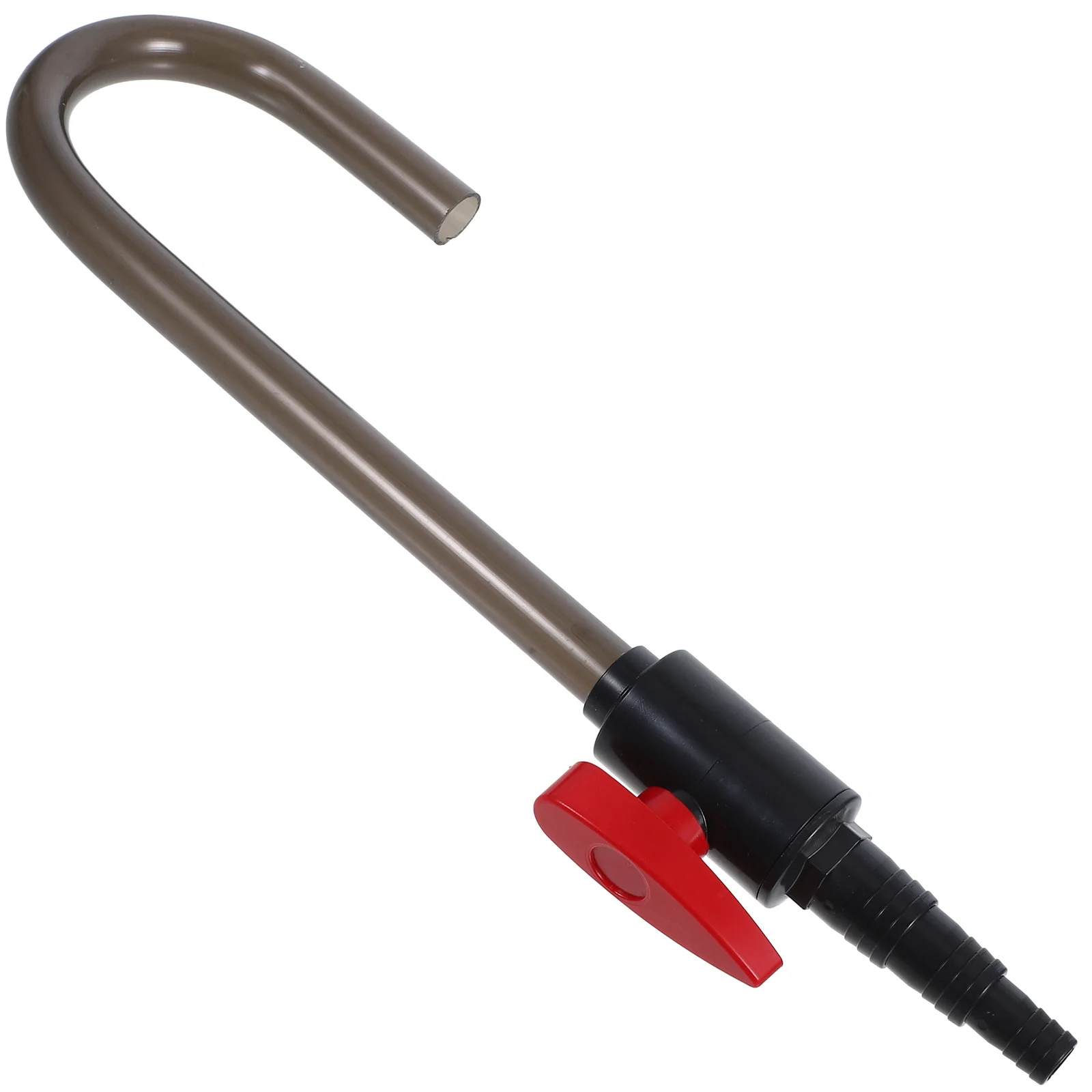 Изогнутая труба аквариумный водосменник гравийный пылесос для автоматического