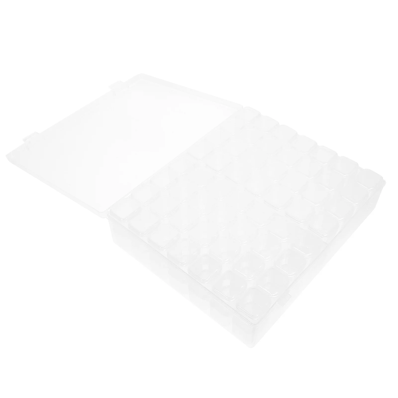 

Multi-gird Nails Charm Box Manicure Accessories Box Nail Decor Organizer